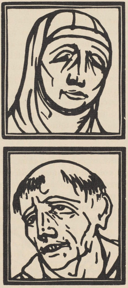 Mile Bernard, Composition (Morane, No. 100), Les Petites Fleurs De St. Franoise, Woodcut