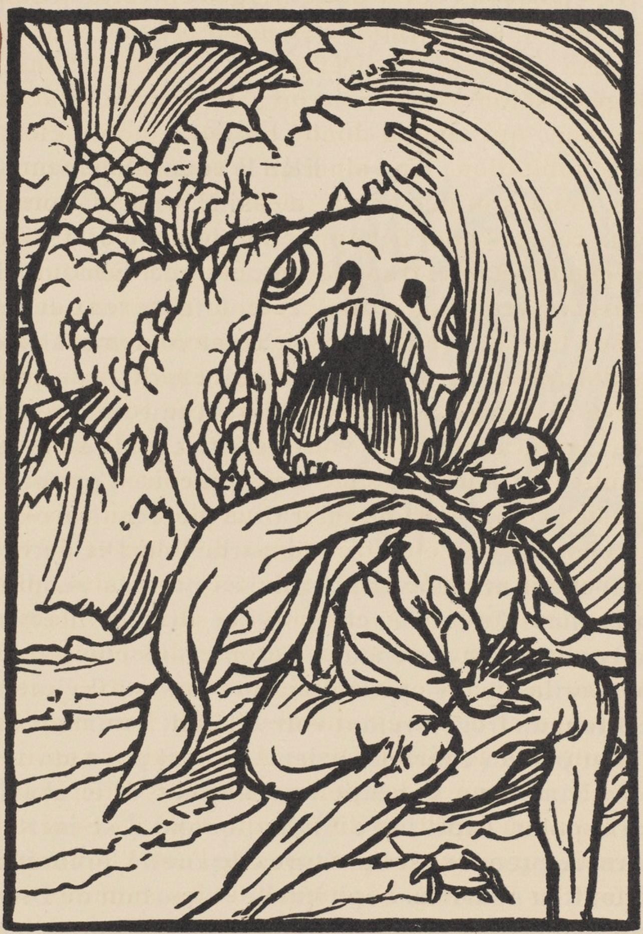 Mile Bernard, Composition (Morane, No. 100), Les Petites Fleurs De St. Franoise, Woodcut