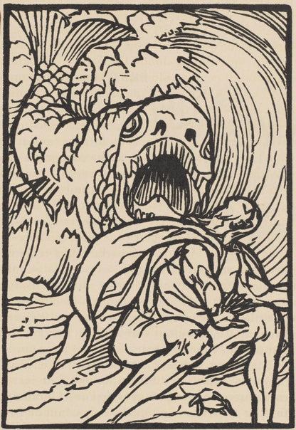 Mile Bernard, Composition (Morane, No. 100), Les Petites Fleurs De St. Franoise, Woodcut