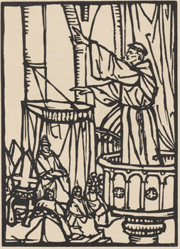 Mile Bernard, Composition (Morane, No. 100), Les Petites Fleurs De St. Franoise, Woodcut