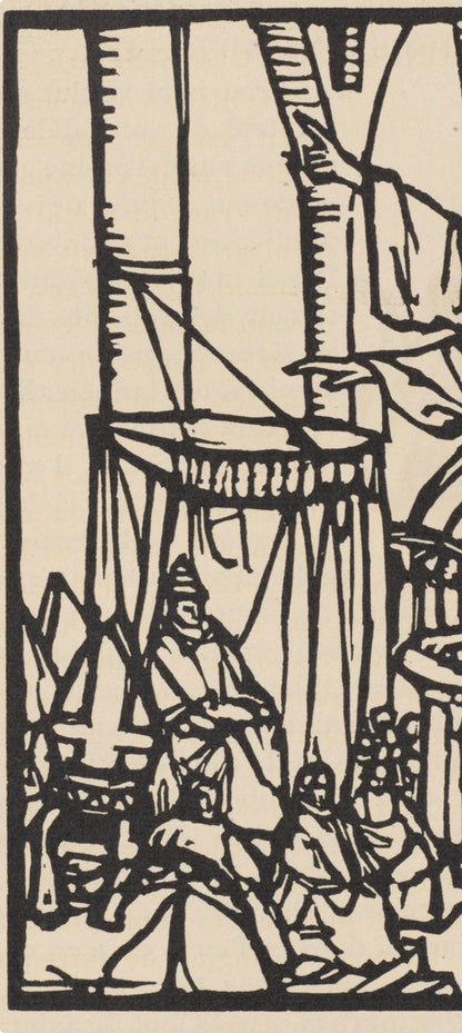 Mile Bernard, Composition (Morane, No. 100), Les Petites Fleurs De St. Franoise, Woodcut
