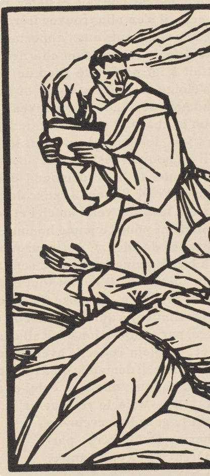 Mile Bernard, Composition (Morane, No. 100), Les Petites Fleurs De St. Franoise, Woodcut