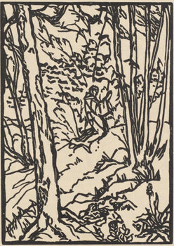 Mile Bernard, Composition (Morane, No. 100), Les Petites Fleurs De St. Franoise, Woodcut