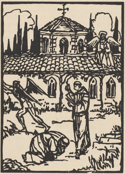 Mile Bernard, Composition (Morane, No. 100), Les Petites Fleurs De St. Franoise, Woodcut