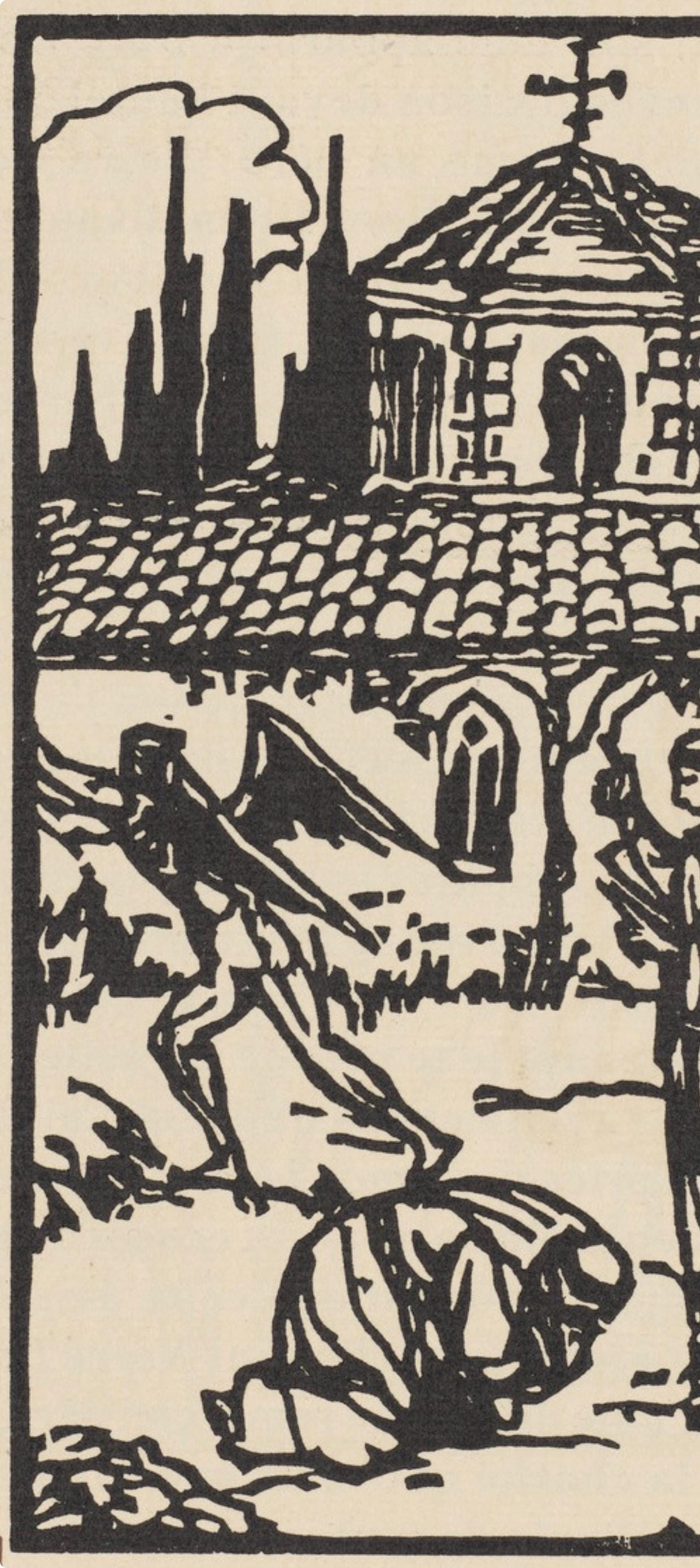 Mile Bernard, Composition (Morane, No. 100), Les Petites Fleurs De St. Franoise, Woodcut