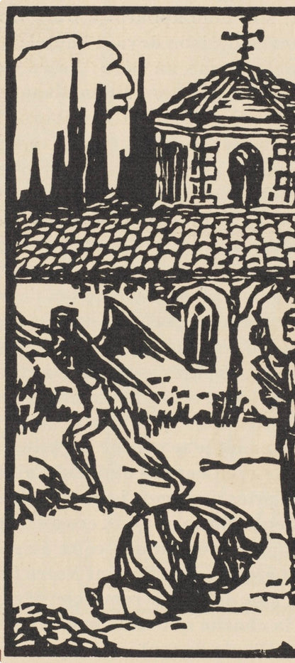 Mile Bernard, Composition (Morane, No. 100), Les Petites Fleurs De St. Franoise, Woodcut