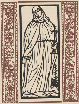 Mile Bernard, Composition (Morane, No. 100), Les Petites Fleurs De St. Franoise, Woodcut