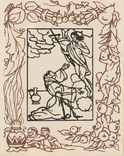 Mile Bernard, Composition (Morane, No. 100), Les Petites Fleurs De St. Franoise, Woodcut