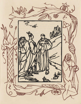 Mile Bernard, Composition (Morane, No. 100), Les Petites Fleurs De St. Franoise, Woodcut