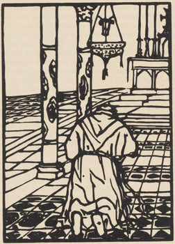 Mile Bernard, Composition (Morane, No. 100), Les Petites Fleurs De St. Franoise, Woodcut