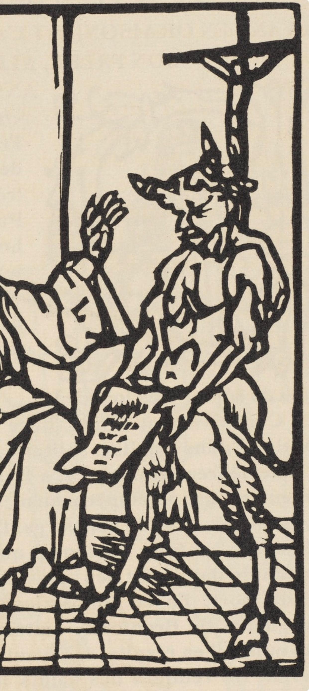 Mile Bernard, Composition (Morane, No. 100), Les Petites Fleurs De St. Franoise, Woodcut