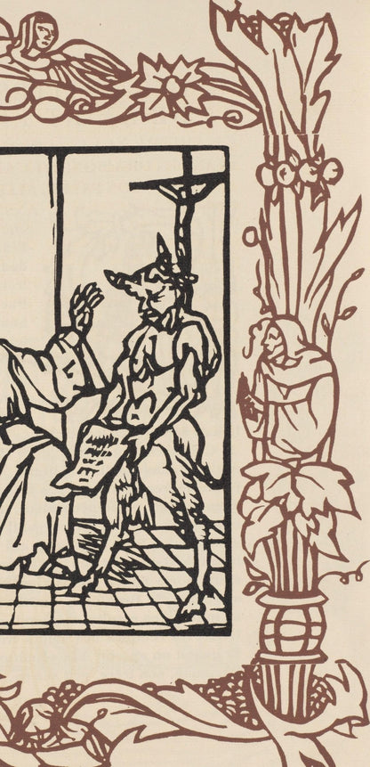 Mile Bernard, Composition (Morane, No. 100), Les Petites Fleurs De St. Franoise, Woodcut