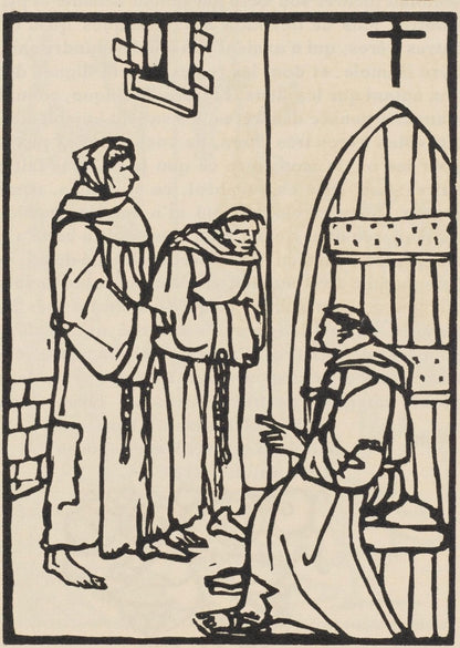 Mile Bernard, Composition (Morane, No. 100), Les Petites Fleurs De St. Franoise, Woodcut