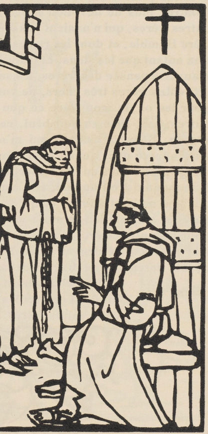 Mile Bernard, Composition (Morane, No. 100), Les Petites Fleurs De St. Franoise, Woodcut