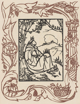 Mile Bernard, Composition (Morane, No. 100), Les Petites Fleurs De St. Franoise, Woodcut