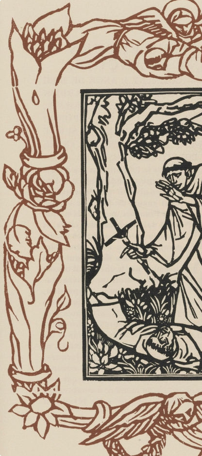 Mile Bernard, Composition (Morane, No. 100), Les Petites Fleurs De St. Franoise, Woodcut