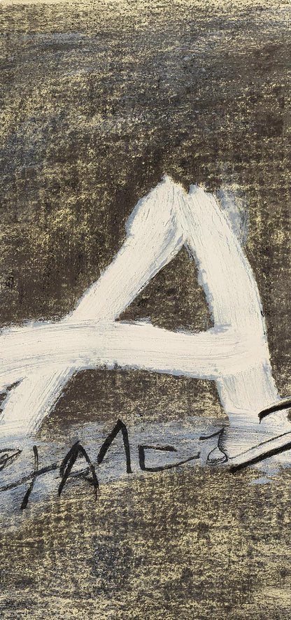 Antoni Tpies, Composition, Derrire Le Miroir, Lithograph