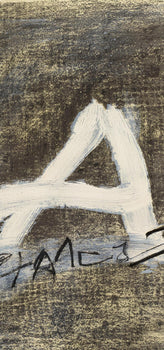 Antoni Tpies, Composition, Derrire Le Miroir, Lithograph