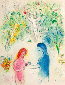Marc Chagall, Frontispiece, Daphnis Et Chlo, Hliogravure