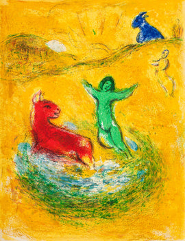 Marc Chagall, Le Pige Loups, Daphnis Et Chlo, Hliogravure