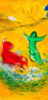 Marc Chagall, Le Pige Loups, Daphnis Et Chlo, Hliogravure