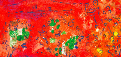 Marc Chagall, A Midi, L'T, Daphnis Et Chlo, Hliogravure