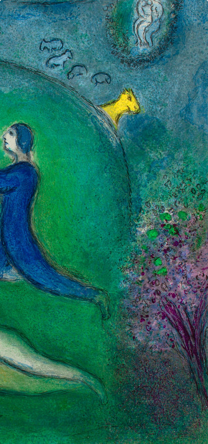 Marc Chagall, Daphnis Et Lycnion, Daphnis Et Chlo, Hliogravure