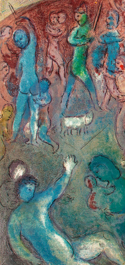 Marc Chagall, Enlvement De Chlo, Daphnis Et Chlo, Hliogravure