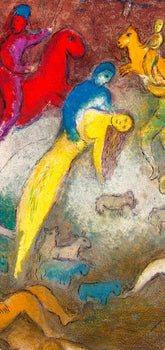Marc Chagall, Enlvement De Chlo, Daphnis Et Chlo, Hliogravure