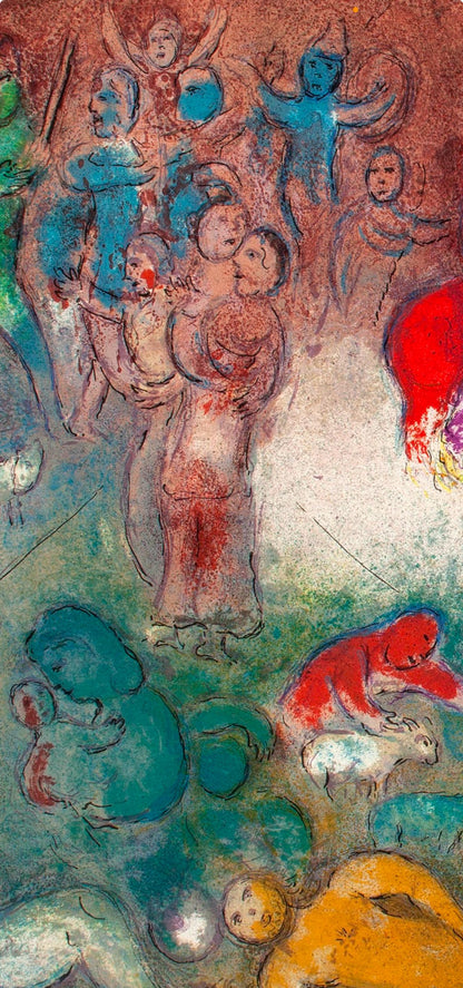 Marc Chagall, Enlvement De Chlo, Daphnis Et Chlo, Hliogravure