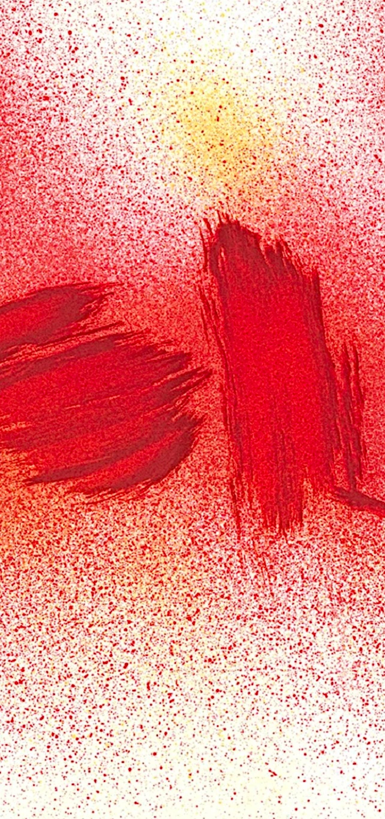 Jean Bazaine, Composition, Derrire Le Miroir, Lithograph