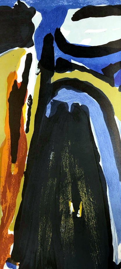 Geer Van Velde, Composition, Derrire Le Miroir, Lithograph