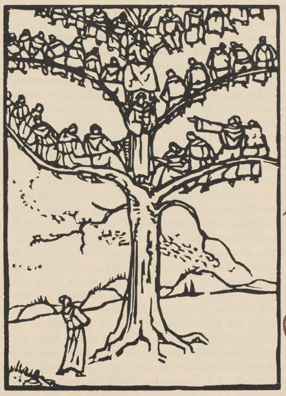 Mile Bernard, Composition (Morane, No. 100), Les Petites Fleurs De St. Franoise, Woodcut