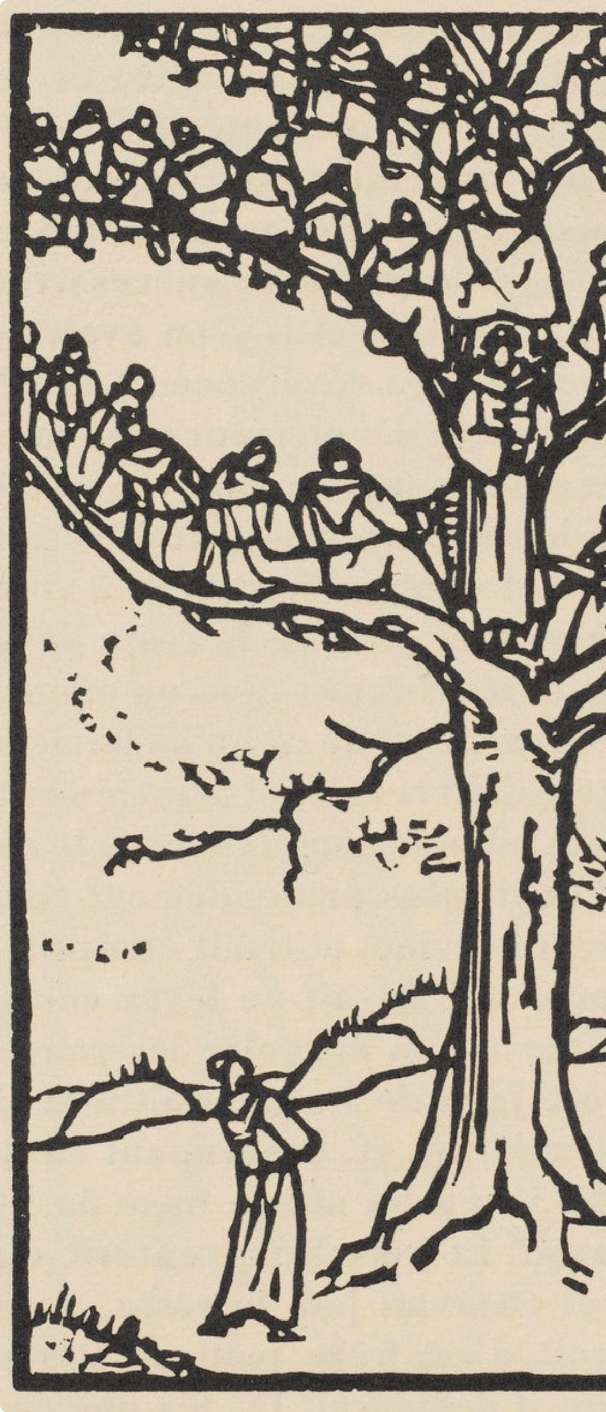 Mile Bernard, Composition (Morane, No. 100), Les Petites Fleurs De St. Franoise, Woodcut