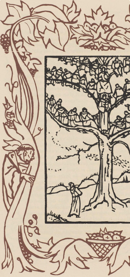 Mile Bernard, Composition (Morane, No. 100), Les Petites Fleurs De St. Franoise, Woodcut