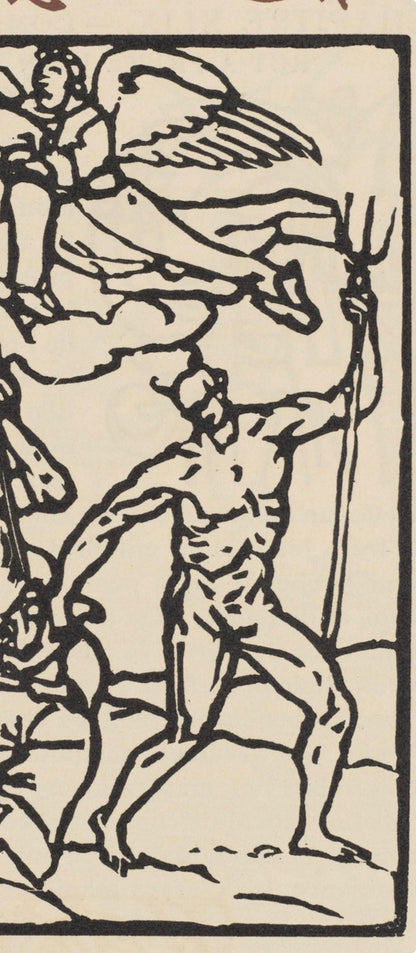 Mile Bernard, Composition (Morane, No. 100), Les Petites Fleurs De St. Franoise, Woodcut