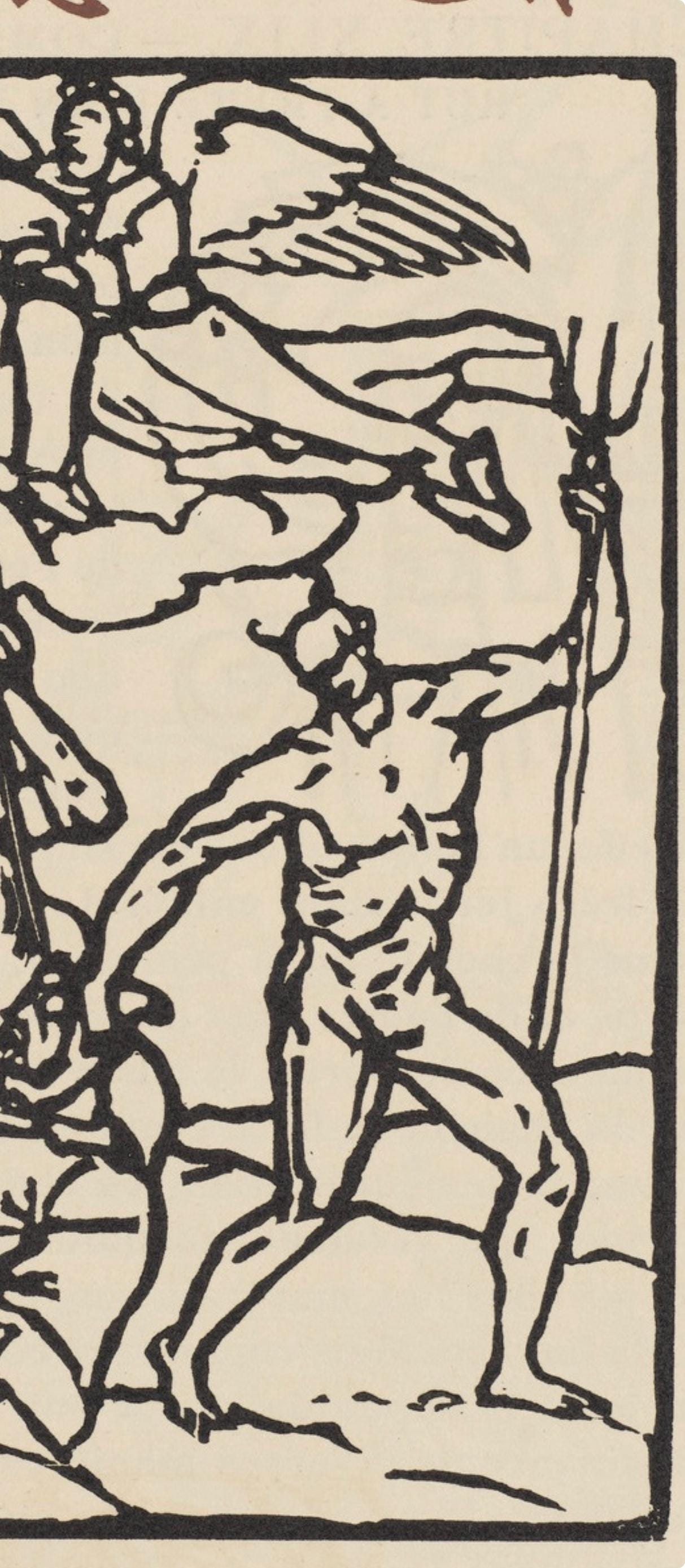 Mile Bernard, Composition (Morane, No. 100), Les Petites Fleurs De St. Franoise, Woodcut