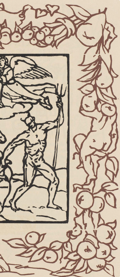 Mile Bernard, Composition (Morane, No. 100), Les Petites Fleurs De St. Franoise, Woodcut