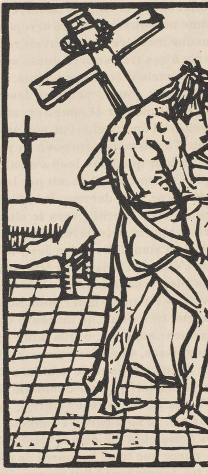 Mile Bernard, Composition (Morane, No. 100), Les Petites Fleurs De St. Franoise, Woodcut