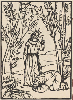Mile Bernard, Composition (Morane, No. 100), Les Petites Fleurs De St. Franoise, Woodcut