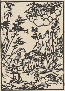 Mile Bernard, Composition (Morane, No. 100), Les Petites Fleurs De St. Franoise, Woodcut