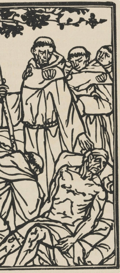 Mile Bernard, Composition (Morane, No. 100), Les Petites Fleurs De St. Franoise, Woodcut