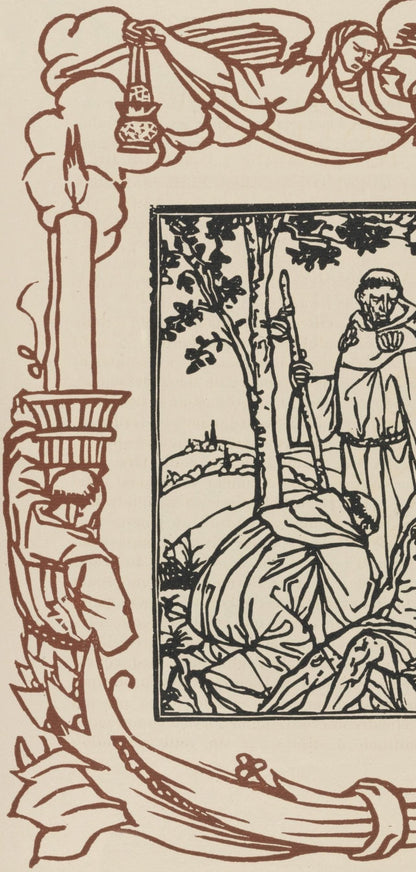 Mile Bernard, Composition (Morane, No. 100), Les Petites Fleurs De St. Franoise, Woodcut