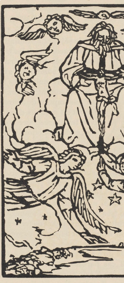 Mile Bernard, Composition (Morane, No. 100), Les Petites Fleurs De St. Franoise, Woodcut