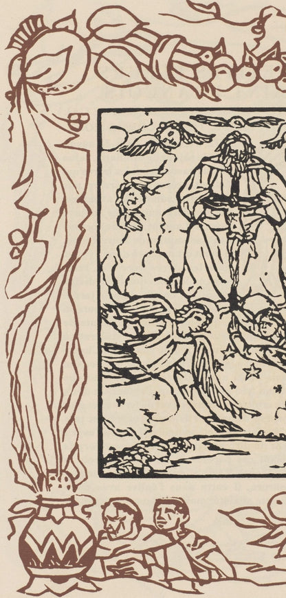 Mile Bernard, Composition (Morane, No. 100), Les Petites Fleurs De St. Franoise, Woodcut