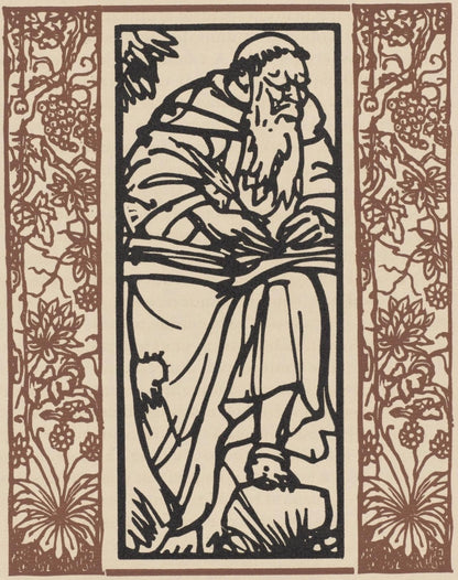Mile Bernard, Composition (Morane, No. 100), Les Petites Fleurs De St. Franoise, Woodcut
