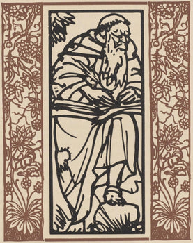 Mile Bernard, Composition (Morane, No. 100), Les Petites Fleurs De St. Franoise, Woodcut