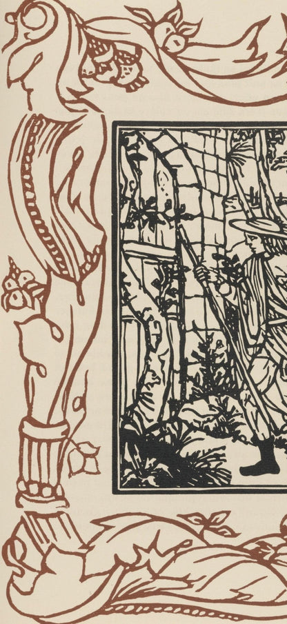 Mile Bernard, Composition (Morane, No. 100), Les Petites Fleurs De St. Franoise, Woodcut