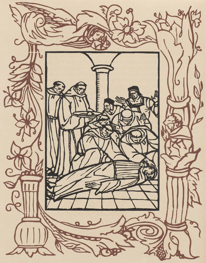 Mile Bernard, Composition (Morane, No. 100), Les Petites Fleurs De St. Franoise, Woodcut
