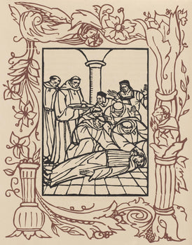 Mile Bernard, Composition (Morane, No. 100), Les Petites Fleurs De St. Franoise, Woodcut